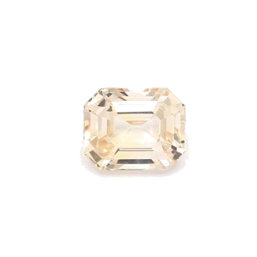 3.29 carat YELLOW STEP cut Octagonal Safyras (1)
