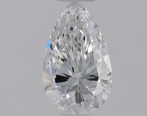 0.51 carat D-IF Natūralus Pear Deimantas (1)