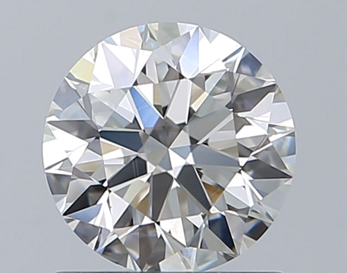 1.06 carat I-VVS2 Excellent cut Natūralus Round Deimantas (1)