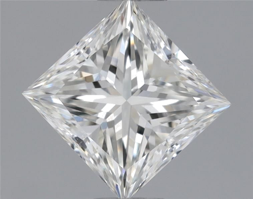 0.44 carat I-VS1 Natūralus Princess Deimantas (1)