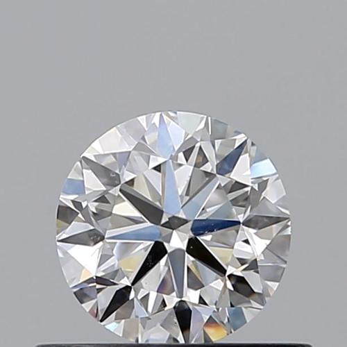 0.5 carat F-SI1 Very Good cut Natūralus Round Deimantas (1)