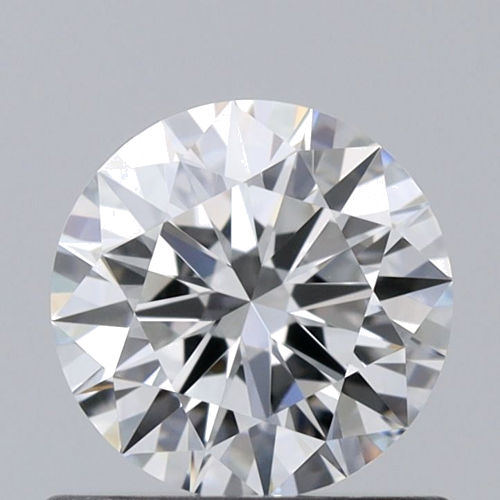 0.59 carat F-VVS1 Excellent cut Natūralus Round Deimantas (1)