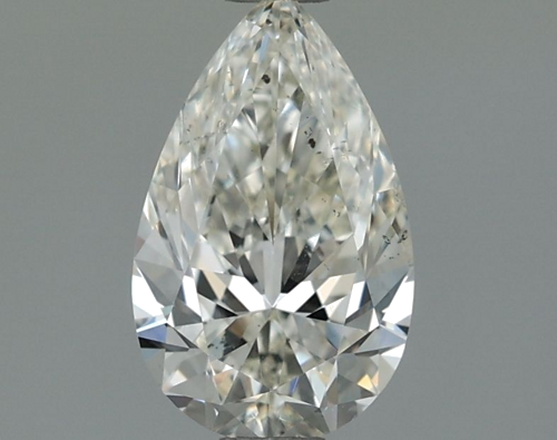 0.8 carat K-SI1 Natūralus Pear Deimantas (1)