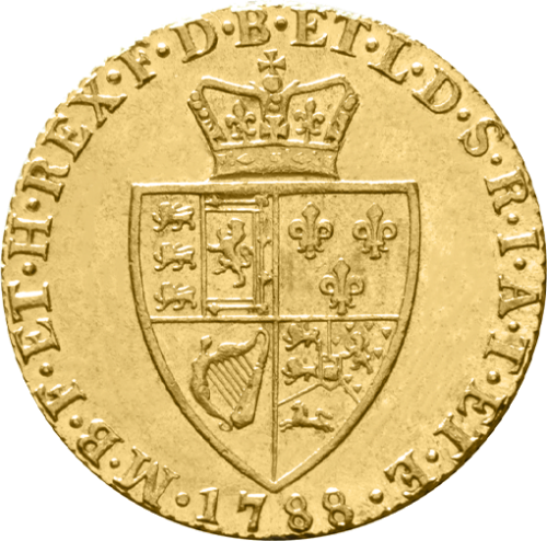 1 Guinea George III Great Britain Gold Coin (2)