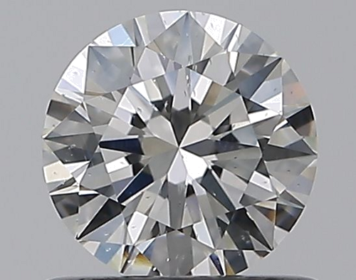 0.61 carat G-SI2 Excellent cut Natūralus Round Deimantas (1)