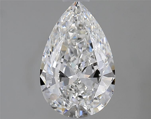 1.2 carat F-VS1 Natūralus Pear Deimantas (1)