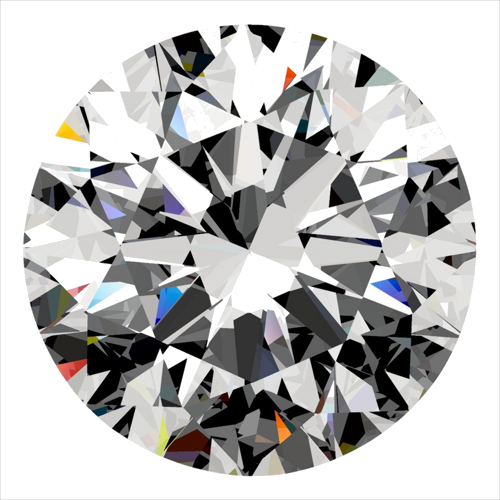 0.3 carat I-VVS1 Excellent cut Natūralus Round Deimantas (1)