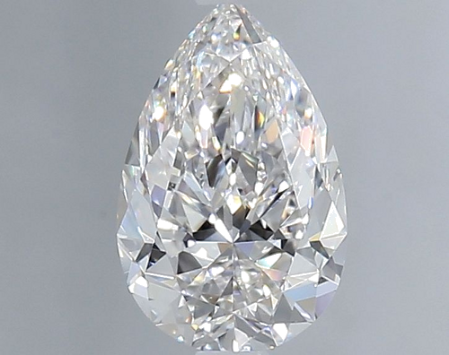 1.0 carat F-VVS2 Natūralus Pear Deimantas (1)