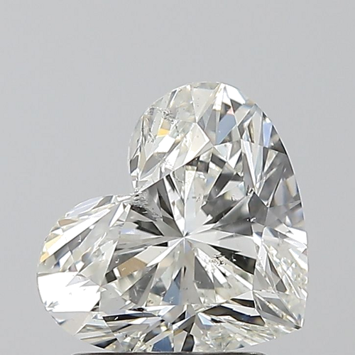 1.7 carat J-SI2 Natūralus Heart Deimantas (1)