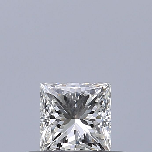 0.3 carat F-VVS2 Natūralus Princess Deimantas (1)