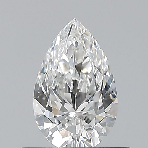 0.5 carat F-VS1 Natūralus Pear Deimantas (1)