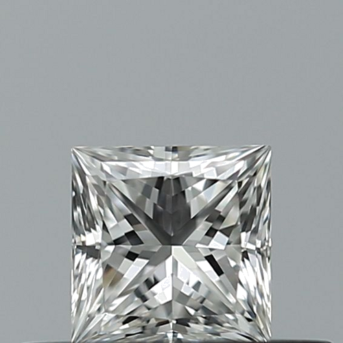 0.33 carat F-VVS1 Natūralus Princess Deimantas (1)