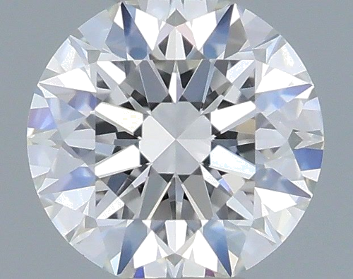 0.41 carat F-VVS2 Excellent cut Natūralus Round Deimantas (1)