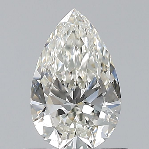 0.71 carat I-VVS1 Natūralus Pear Deimantas (1)