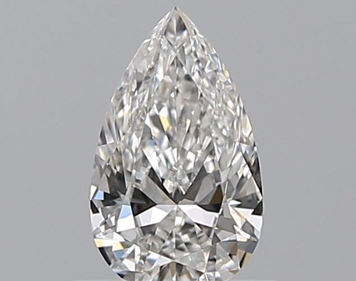 0.5 carat E-VS2 Natūralus Pear Deimantas (1)