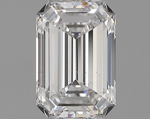 0.67 carat D-SI1 Natūralus Emerald Deimantas (1)