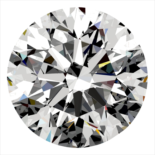 0.3 carat F-VS2 Excellent cut Natūralus Round Deimantas (1)