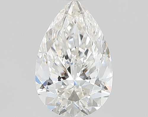 0.57 carat H-VS2 Natūralus Pear Deimantas (1)