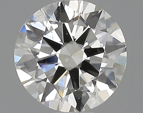 0.5 carat F-SI1 Excellent cut Natūralus Round Deimantas (1)