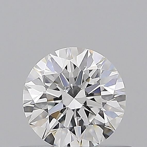 0.52 carat E-SI2 Excellent cut Natūralus Round Deimantas (1)