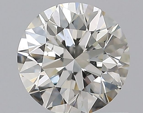 0.75 carat I-SI1 Excellent cut Natūralus Round Deimantas (1)