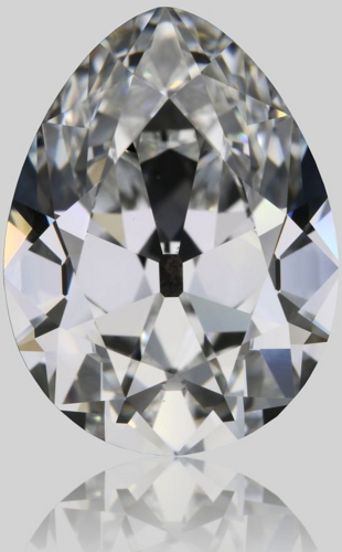 2.09 carat D-VVS2 Natūralus Asscher Deimantas (1)