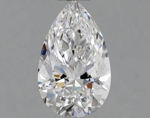0.52 carat D-VS1 Natūralus Pear Deimantas (1)