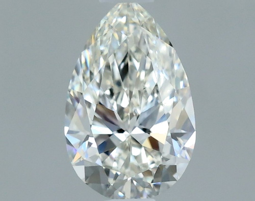 0.57 carat I-VS1 Natūralus Pear Deimantas (1)