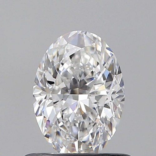 0.6 carat D-VVS2 Natūralus Oval Deimantas (1)
