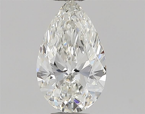 0.32 carat H-IF Natūralus Pear Deimantas (1)