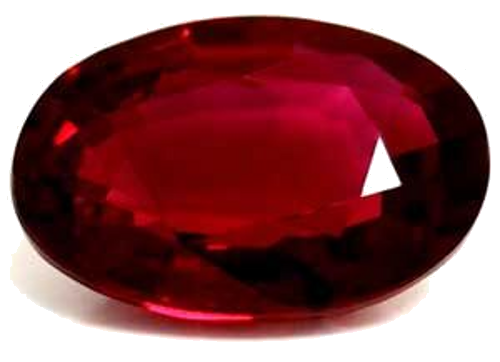 0.58 carat RED Oval Rubinas (1)