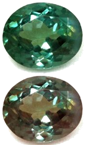 0.42 carat GREEN Oval Alexandrite (1)