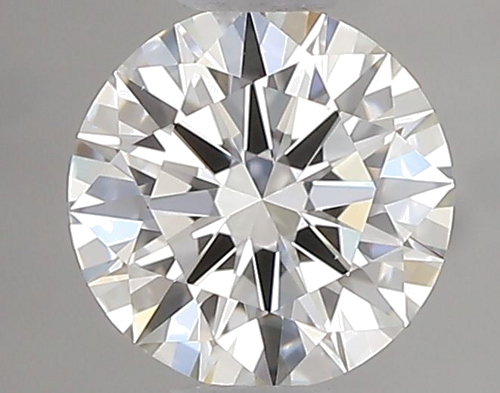 0.52 carat F-VVS2 Excellent cut Natūralus Round Deimantas (1)
