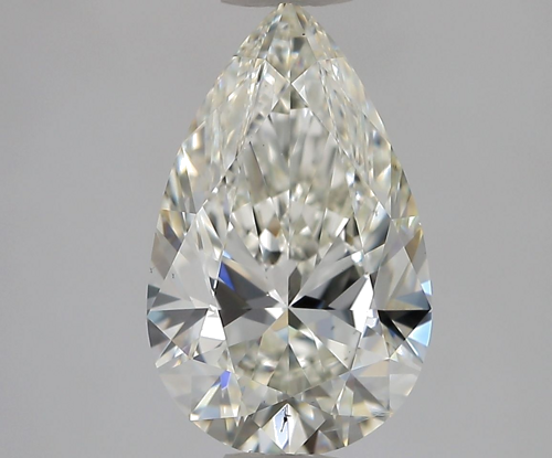 1.9 carat J-SI2 Natūralus Pear Deimantas (1)