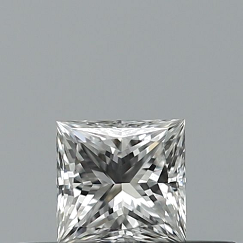 0.23 carat F-VVS1 Natūralus Princess Deimantas (1)