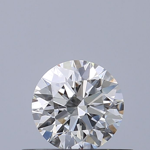 0.42 carat F-VVS1 Excellent cut Natūralus Round Deimantas (1)