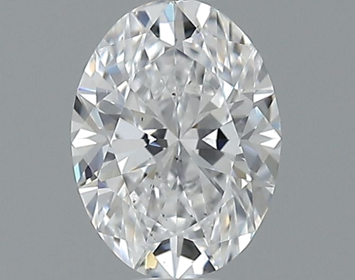 0.51 carat D-VS2 Natūralus Oval Deimantas (1)