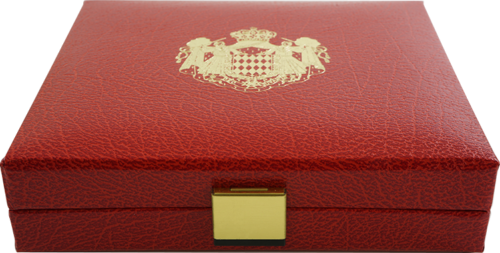 2004 Монако Набор монет евро Proof (4)