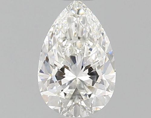 0.54 carat G-VVS2 Natūralus Pear Deimantas (1)