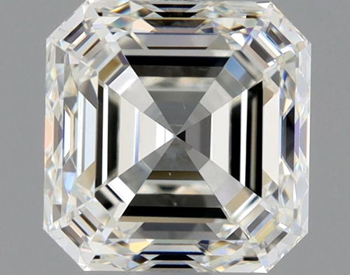 1.3 carat I-VS1 Natūralus Asscher Deimantas (1)