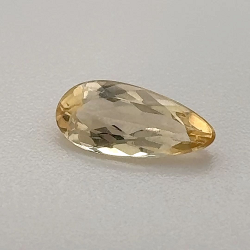0.54 carat YELLOW Pear Topaz (1)