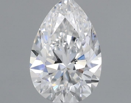 0.32 carat E-VVS2 Natūralus Pear Deimantas (1)
