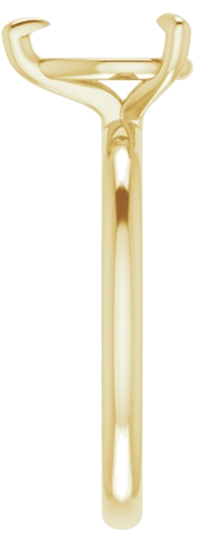 Sužadėtuvių Žiedas „Solitaire“ 585 Geltonojo Aukso Pear Shape 9mm x 6mm (4)