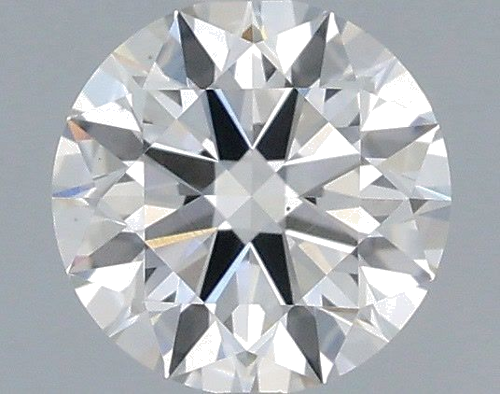 0.5 carat I-VS1 Excellent cut Natūralus Round Deimantas (1)