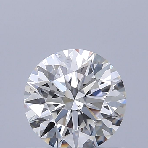 0.56 carat E-SI1 Excellent cut Natūralus Round Deimantas (1)