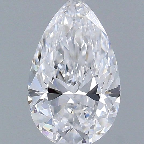 0.31 carat D-IF Natūralus Pear Deimantas (1)