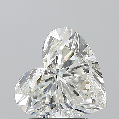 2.02 carat H-SI1 Natūralus Heart Deimantas (1)