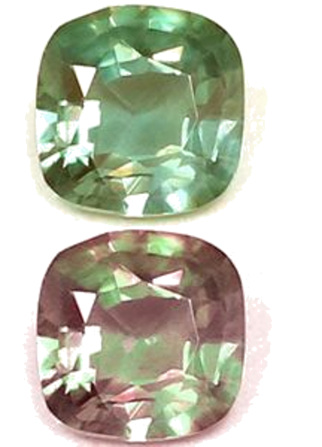 0.27 carat GREEN Cushion Alexandrite (1)