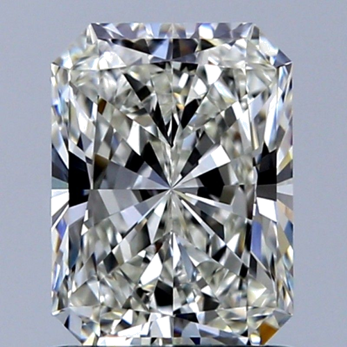 1.0 carat I-VVS1 Natūralus Radiant Deimantas (1)