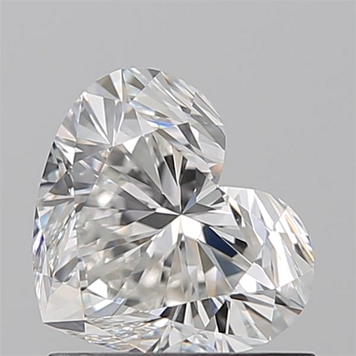 1.01 carat H-VVS1 Natūralus Heart Deimantas (1)